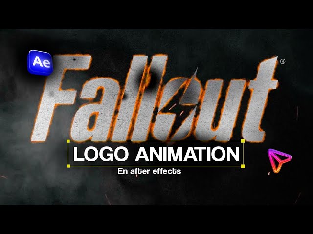 Así se Animó el Logo de Fallout 🔥 | After Effects Tutorial (Prime Video)
