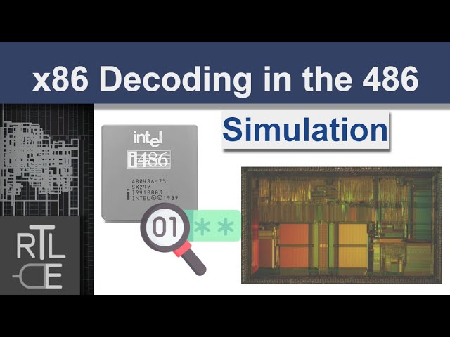 x86 Decoding Simulation in the 486
