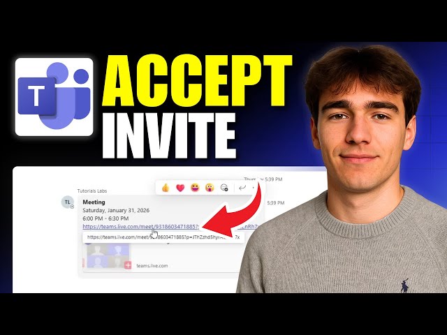 How To Accept An Invite In Microsoft Teams (Tutorial 2026)