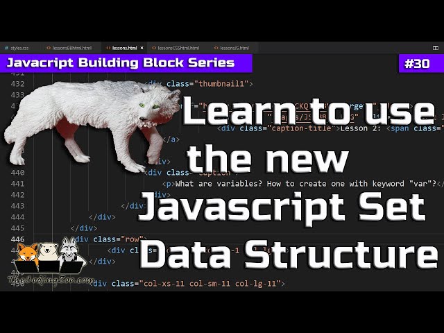 Javascript SET data structure - Javascript Tutorial