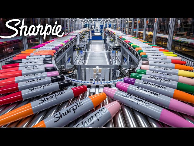 How Sharpie Markers are Made in a Factory | Made of What