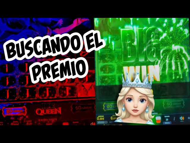 💜 Jugamos casi 20 minutos a la ICE QUEEN Tragaperras para buscar un BIG WIN