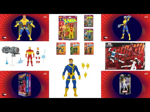 MARVEL LEGENDS PULSECON 2022 REVEALS! TONS OF NEW X-MEN, NEW SUPER POSEABLE DAREDEVIL & MORE!