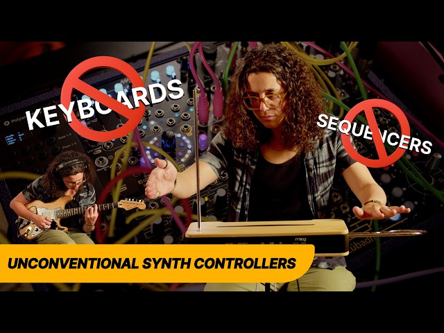 5 Weird Ways to Play Synthesizers — No Keyboard Required