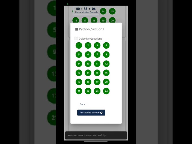 Infosys Python Foundation Certificate assessment test