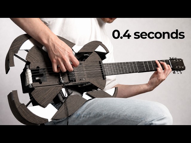 Ukulele that transforms into a guitar mid-performance