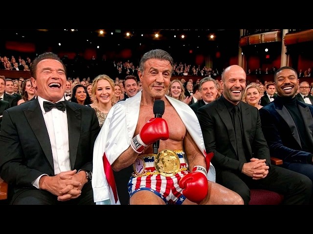 Nobody breaks celebrities like Sylvester Stallone.