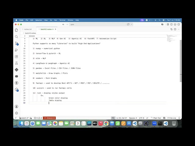 Python Tutorial for Beginners | Introduction, Variables & Why Python for AI, ML & GenAI