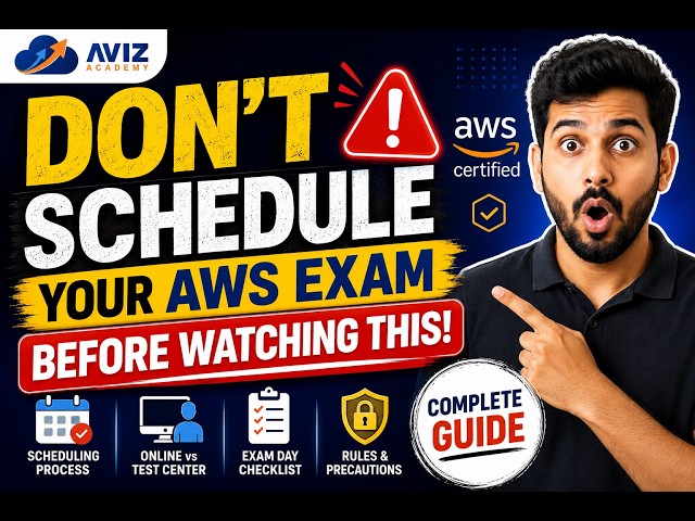 Don't Schedule Your AWS Exam Before Watching This!