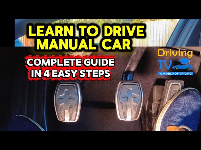 Learn To Drive Manual Car In 20 Minutes In 4 Steps | A Complete Guide Manual Car Drive