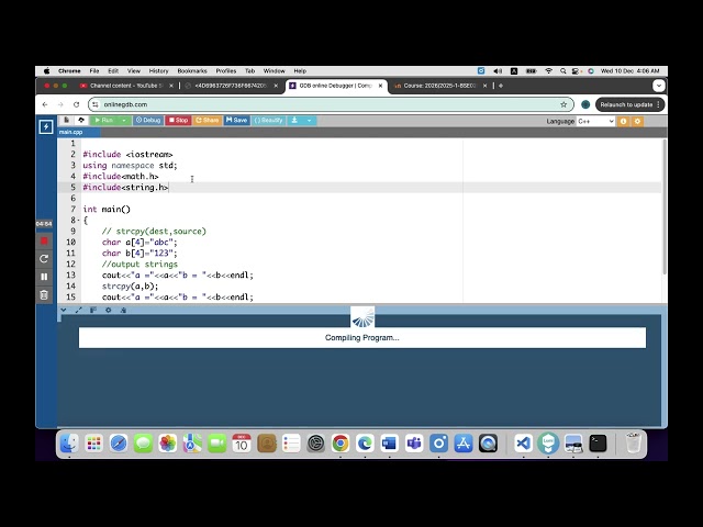 cpp string copy strcpydest,src
