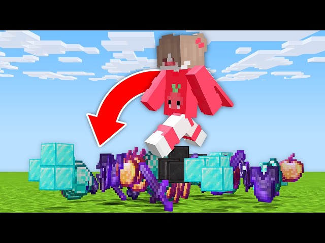 Minecraft but JUMPING MULTIPLIES ITEMS!
