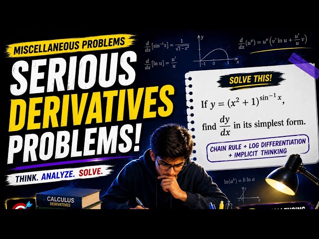 Miscellaneous Examples || Class 12 Continuity and Differentiability || NCERT Maths