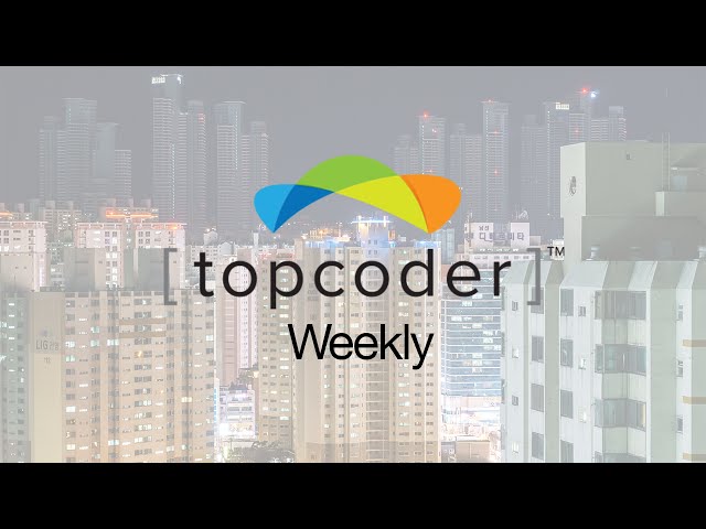 Topcoder Weekly S01E01