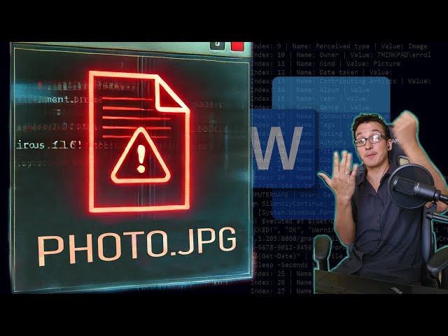 How Hackers Hide MALWARE in INNOCENT FILES