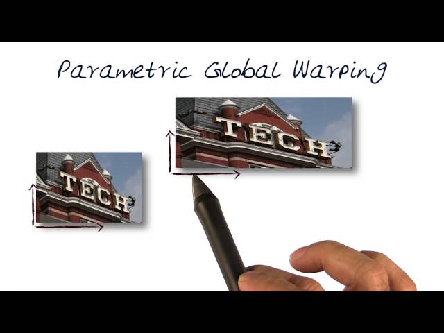 Parametric Global Warping