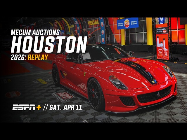 Mecum Auctions Houston 2026: Replay // Saturday, April 11