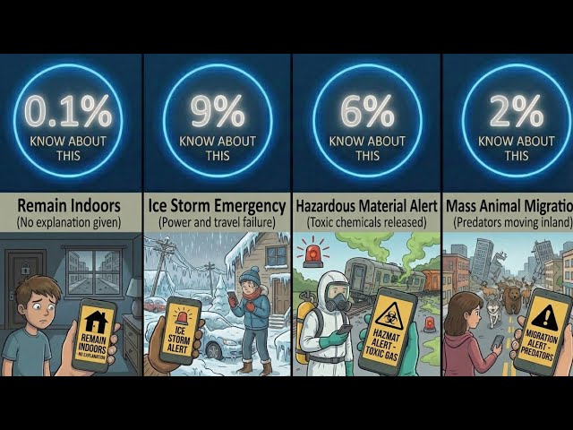 Comparison: Scariest Phone Alerts..