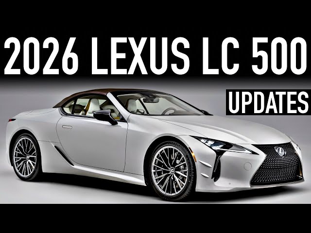 2026 Lexus LC 500.. Still Worth It or Too Much Competition?