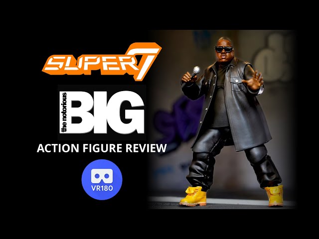 Super7 Notorious B.I.G. Action Figure Review in 3D VR180