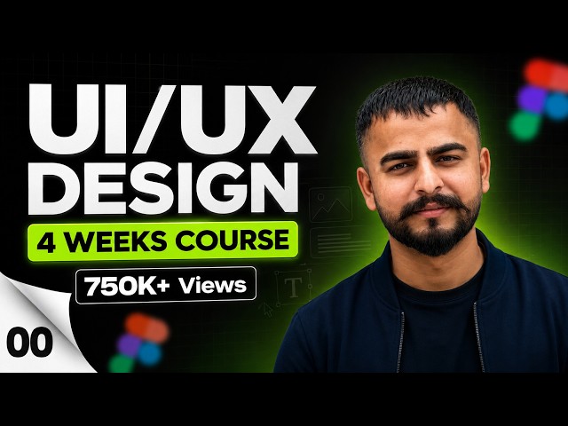 Complete UI/UX Design Course with Projects | Master UI/UX Design