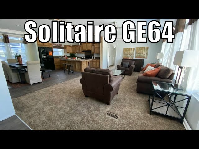 Solitaire Homes GE64 | Double Wide Manufactured Home | 3 Bed / 2 Bath / 1680 sqft