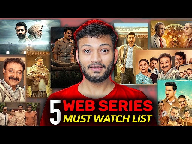 Top 5 INDIAN Web Series in 2026