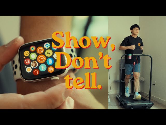 Simple shots for better visual storytelling.