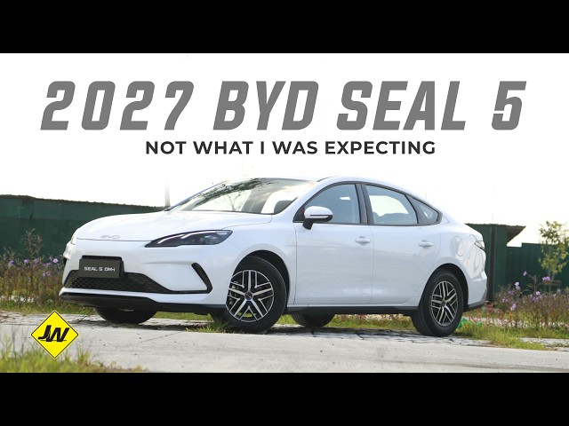 2027 BYD Seal 5 Dynamic First Look -Not what I was expecting