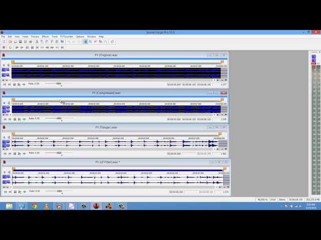 EFFECTS - 3 CATEGORIES OF DIGITAL SOUND PROCESSING