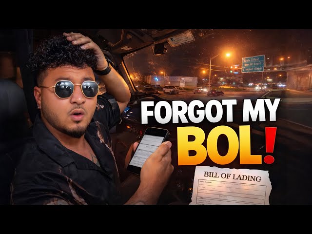 I forgot to print the BOL, then this happened | USA Trucking - Part 2 - 16 #94