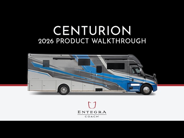Recorrido completo del producto Centurion Diesel Super Class C 2026 - Entegra Coach