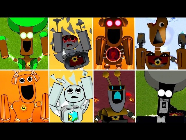 All Epic Wubbox in My Singing Monsters and All Epic Wubbox Sprunki Style and HORROR Version Wubboxes
