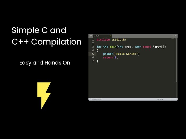 Easy C compilation on Windows | Get Started with C