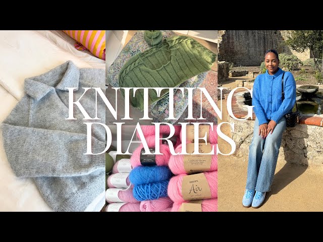Knitting Diaries: Episode 4 - Finished Objects, Current WIP & 2025 Knitting Plans