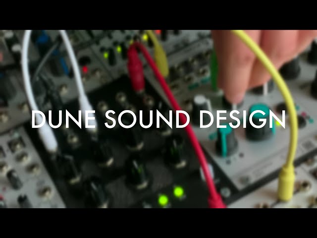 Dune Voice Sound Design