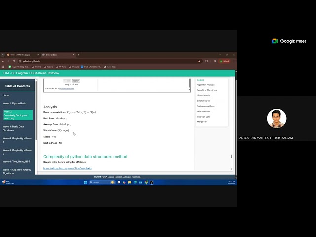 Week 2 - Live Coding Session
