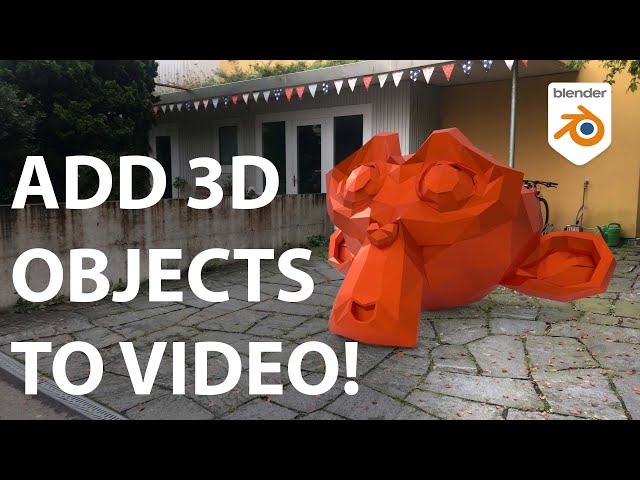 Camera Tracking with Blender for Beginners! (VFX Tutorial)