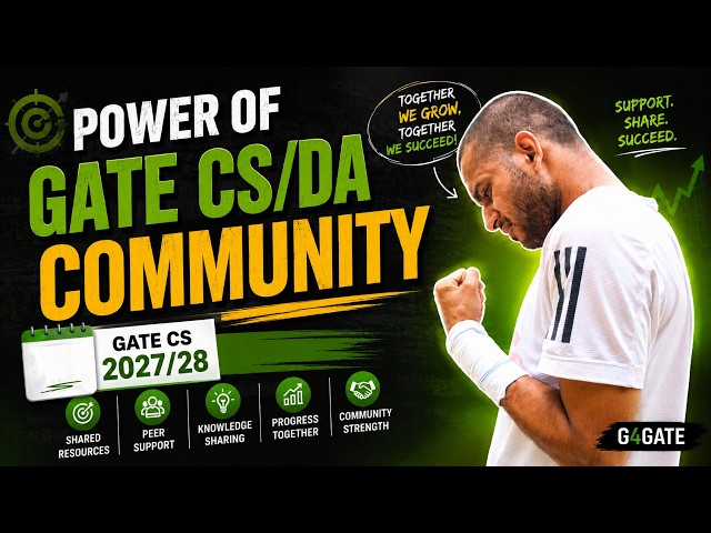 This is the Power of Gate CS/DA Community 🔥