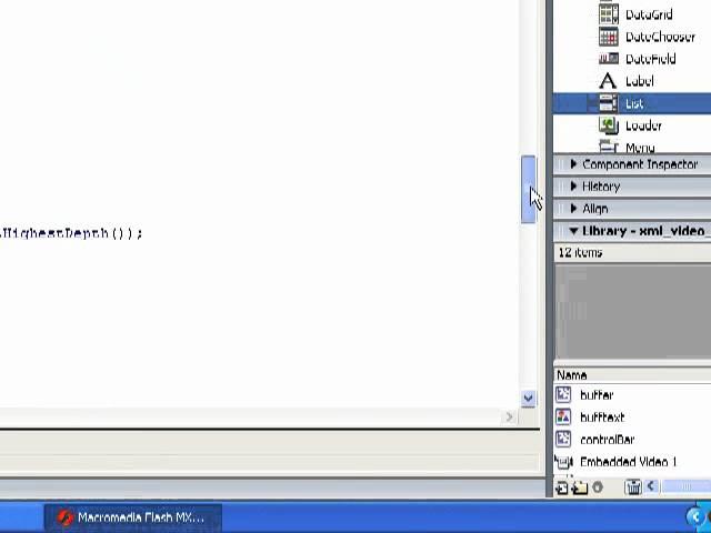 XML Video Playlist