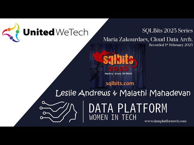 SQLBits 2023 WIT Interview Series: Maria Zakourdaev