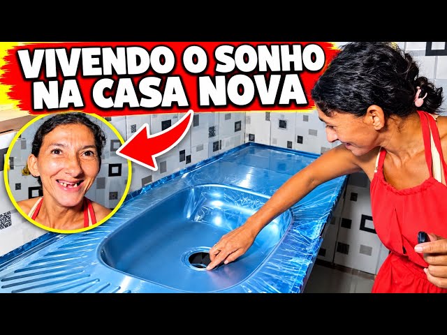 TODAY JORDÂNIA REALIZES HER DREAM OF A NEW HOME, GRATITUDE TO ELIZEU SILVA TV