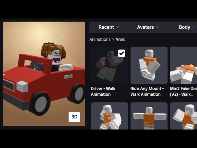 This is why I like UGC Animation Packs