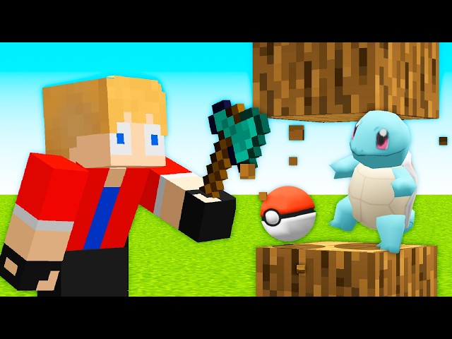 TODOS os BLOCOS DROPAM POKÉMON no Minecraft!