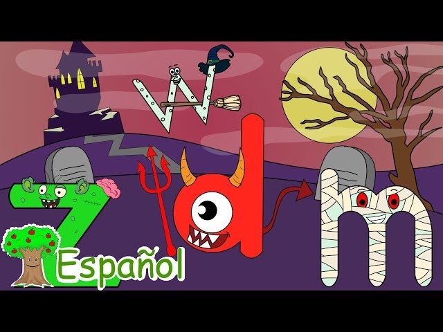 Letras y Monstruos | Canción de Halloween | Rima Infantil