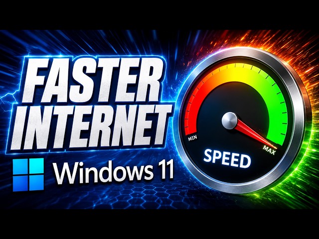How to Increase Your Windows 11 Internet Speed! (Best Settings) 2026