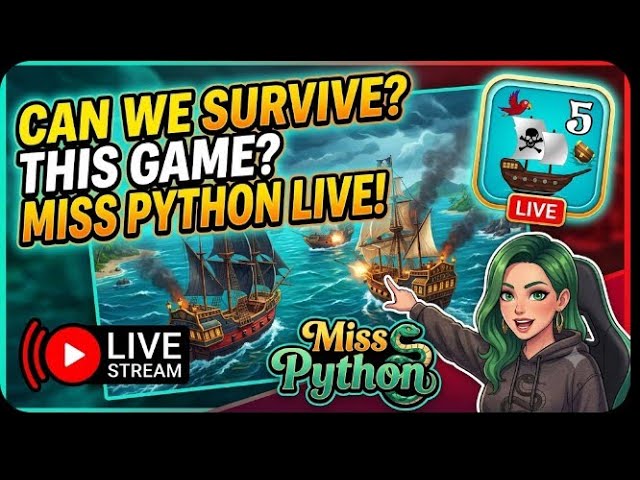 Miss Python is live! Playing game