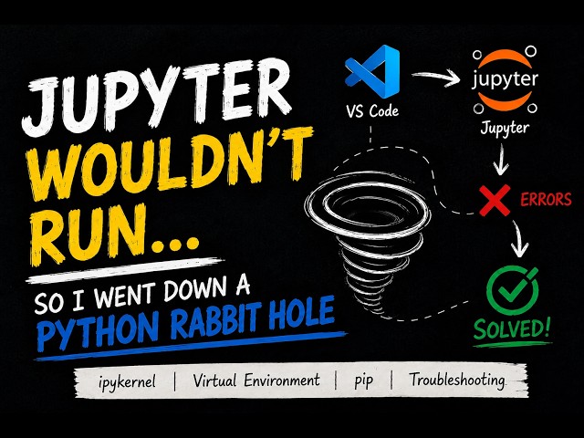 EP 02 — Setting Up VS Code & Jupyter | Down the Python Rabbit Hole