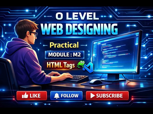 NIELIT ( DOEACC ) O' Level  (M - 2) Web Designing Practical HTML Basic Tags