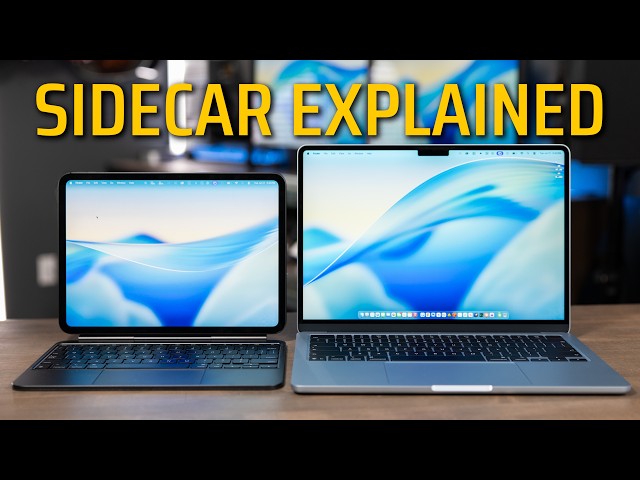 How to use iPad as a Second Monitor for MacBook | Sidecar Tutorial